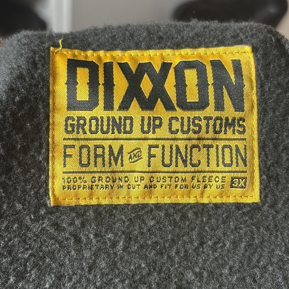 Dixxon flannel co mens 3x fleece pullover prayer rosary crewneck sweatshirt - Picture 6 of 6